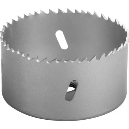 Коронка ЗУБР &quot;ЭКСПЕРТ&quot; биметаллическая, быстрорежущая сталь, глубина сверления до 38мм, d-83мм 29531-083_z01 купить в Урае