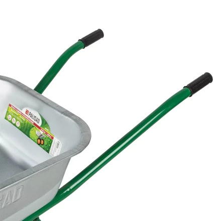 Тачка садово-строительная Palisad 689860, 2-х колесная, усиленная, грузоподъемность 320 кг, объем 100 л купить в Урае