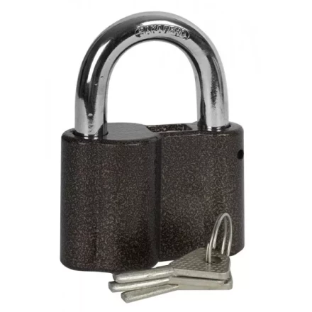 Замок навесной ЗУБР &quot;МАСТЕР&quot; общего применения, дисковый механизм секрета, ключ 7 PIN, дужка d-14мм, 80мм 3720_z01 купить в Урае