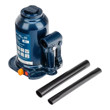 Домкрат гидравлический бутылочный телескопический Stels 51150, 8 т, подъем 180-410 мм купить в Урае