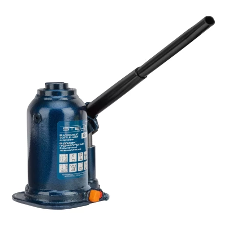 Домкрат гидравлический бутылочный телескопический Stels 51150, 8 т, подъем 180-410 мм купить в Урае