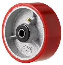 Колесо большегрузное P 54 125 мм полиуретановое на ось (N) 1046139 купить в Урае