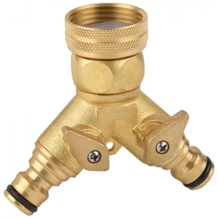 Распределитель двухканальный RACO &quot;Profi&quot; (резьба внешняя-наконечник) латунный, 3/4&quot; х 1&quot; 4246-55035B купить в Урае