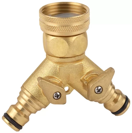 Распределитель двухканальный RACO &quot;Profi&quot; (резьба внешняя-наконечник) латунный, 3/4&quot; х 1&quot; 4246-55035B купить в Урае