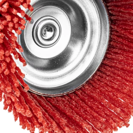 Щетка для дрели, 75 мм, Чашка, со шпилькой, нейлоновая щетина Denzel 74436 купить в Урае