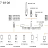 Горелка TIG 18 320A 100% TIG 250 315 AC/DC 8метра Trak-50MMQ 2p б/р Aurora купить в Урае