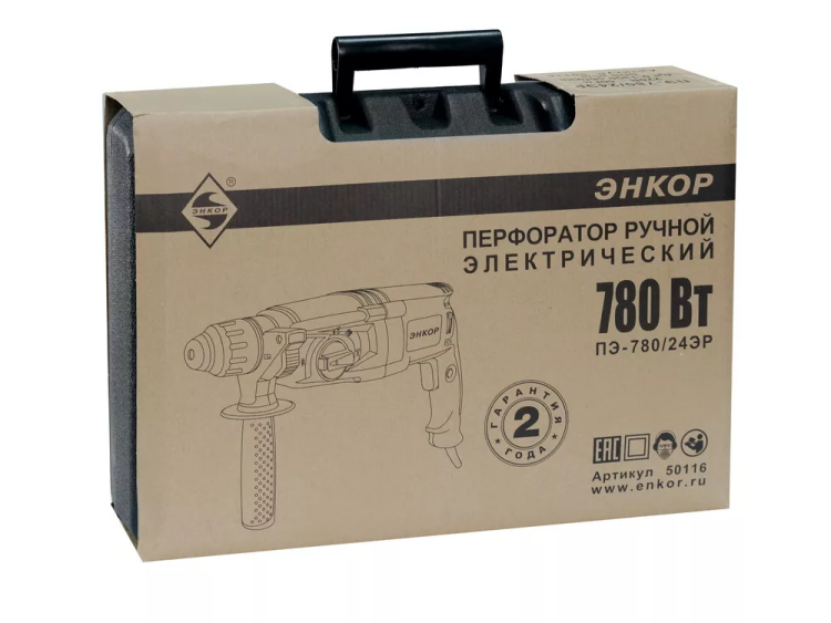 Перфоратор SDS+ ПЭ-780/24ЭР Энкор 50116 купить в Урае