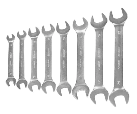 Набор ключей рожковых 8шт чехол Энкор 26070 купить в Урае