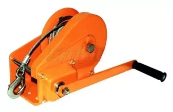 Лебедка ручная с тормозом BHW 2600 канат купить в Урае