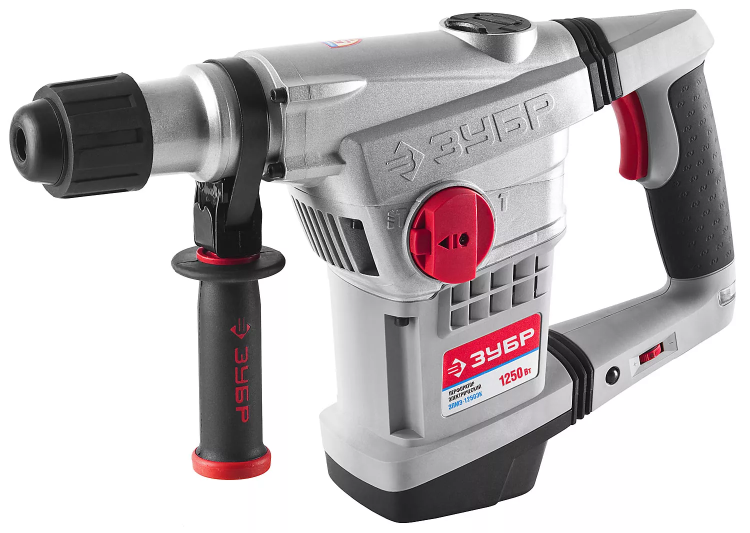 Перфоратор ЗУБР SDS-Max, 10Дж, 1250Вт, кейс ЗПМЭ-1250ЭК купить в Урае