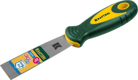 Шпательная лопатка KRAFTOOL с 2-компонент ручк, профилиров нержав полотно, 32мм 10035-030 купить в Урае