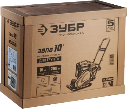 Виброплита бензиновая ЗВПБ-10 Г серия ПРОФЕССИОНАЛ купить в Урае