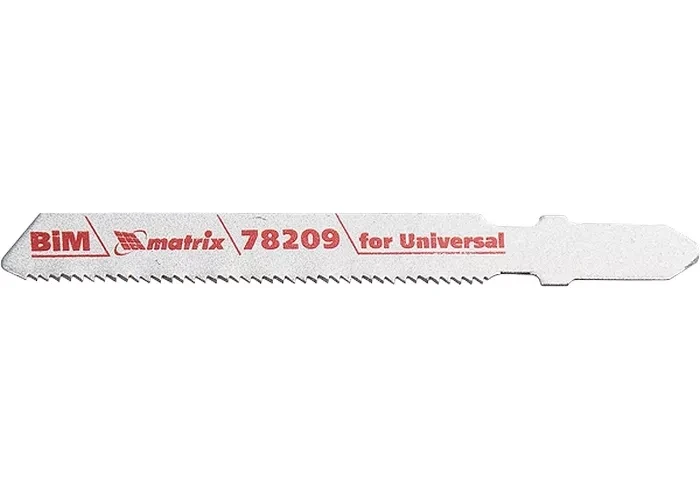 Полотна для электролобзика по металлу 3 шт T118AF 55 х 1,2мм Bimetal MATRIX Professional 78209 купить в Урае