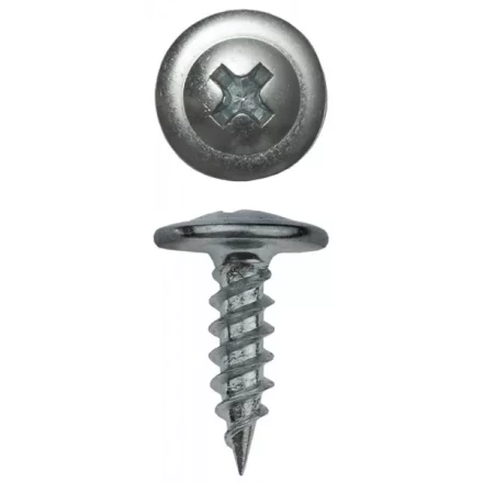 Саморезы ЗУБР с прессшайбой по листовому металлу до 0,9мм, PH2, 4,2х19мм, ТФ2, 1100шт 4-300192-42-019 купить в Урае