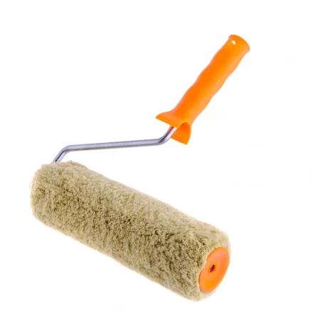 Валик &quot;Фасадные работы&quot; 250 мм ворс 18мм D 48 мм D ручки 8 мм полиакрил полиэстер Сибртех 80175 купить в Урае