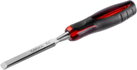 Стамеска MIRAX с двухкомпонентной прозрачной рукояткой, 12мм 1810-12 купить в Урае