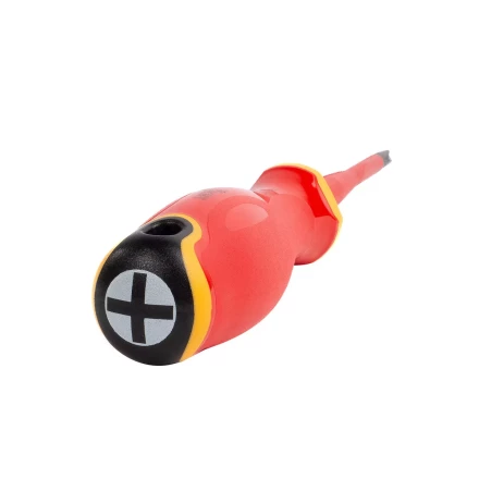 Набор диэлектрических отверток КВТ SLIM VDE НИО-2202 сталь S2, профиль SL, PH, 2 шт. (88929) купить в Урае