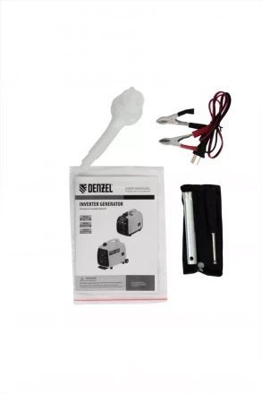 Генератор инверторный GT-3200iSE, 3.2 кВт, 230 В, бак 6 л, закрытый корпус, электростартер Denzel 94703 купить в Урае