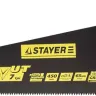 Ножовка универсальная (пила) STAYER BlackMAX 450 мм, 7TPI, тефлон покрытие, рез вдоль и поперек волокон, для средних заготовок, фанеры, ДСП, МДФ 2-15081-45 купить в Урае