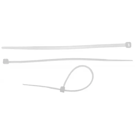 Хомуты ЗУБР нейлоновые, в п/э пакете, тип 7, белые, 4,8ммх350мм, 25шт 4-309017-48-350 купить в Урае