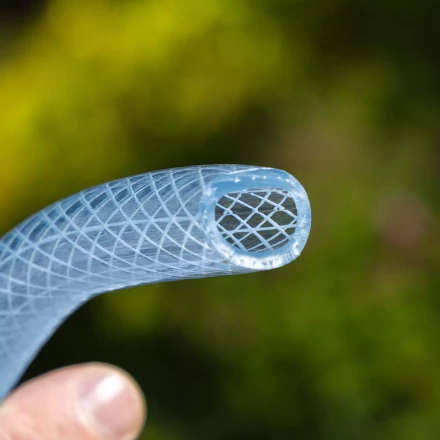 Шланг поливочный прозрачный армированный Palisad 3-х слойный, 1/2&quot;, 15 м, 67360 купить в Урае