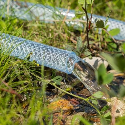 Шланг поливочный прозрачный армированный Palisad 3-х слойный, 1/2&quot;, 15 м, 67360 купить в Урае