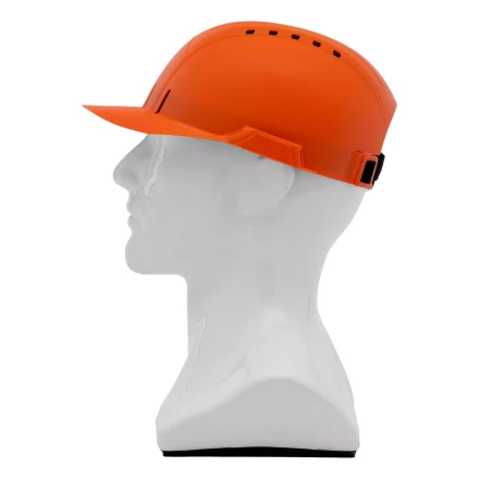 Каскетка защитная &quot;Стиль&quot;, пластиковая, оранжевая Сибртех 89169 купить в Урае