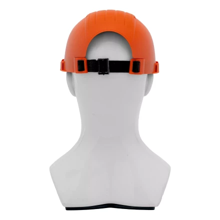 Каскетка защитная &quot;Стиль&quot;, пластиковая, оранжевая Сибртех 89169 купить в Урае