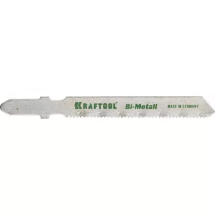 Полотна KRAFTOOL, T118AF, для эл/лобзика, Bi-Metall, по металлу (1,5-2мм), EU-хвост., шаг 1,2мм, 55мм, 2шт 159555-1,2 купить в Урае