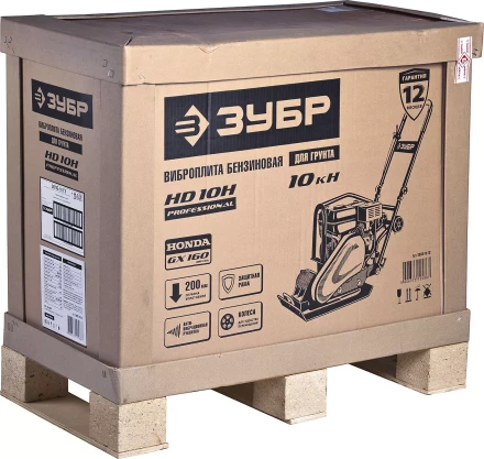 Виброплита бензиновая двигатель Honda ЗВПБ-10 ГХ серия ПРОФЕССИОНАЛ купить в Урае