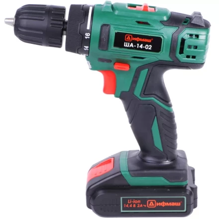 Аккумуляторный шуруповерт Дифмаш ША-14-02 купить в Урае