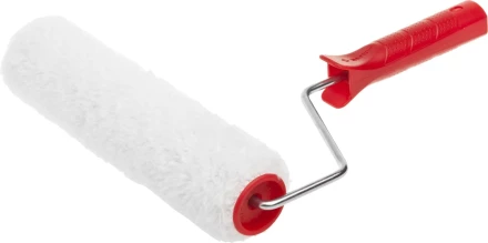 Валик ЗУБР &quot;МАСТЕР&quot; &quot;ВИТЕКС&quot;, полиэстер 15мм, быстросъемный, ручка 6мм, d=40/240мм 03111-24_z02 купить в Урае