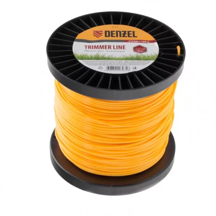 Леска для триммера круглая  3,0 мм 120 м на Din катушке Россия Denzel 96135 купить в Урае