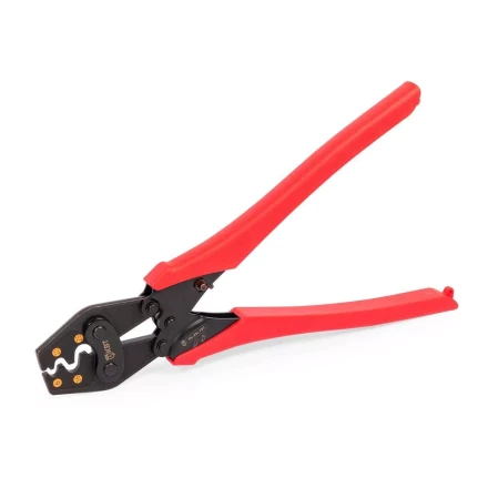 Пресс-клещи КВТ ПК-25у с матрицей для опрессовки неизолированных медных наконечников до 25 мм (90954) купить в Урае