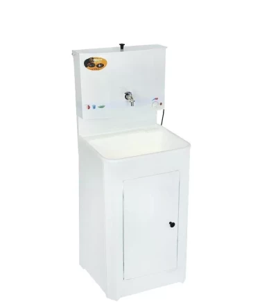Умывальник дачный с подогревом ЛЮКС Вихрь пластик белый купить в Урае