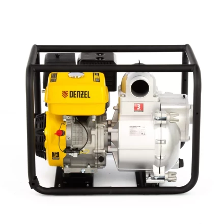 Мотопомпа бензиновая для грязной воды PX-80D, 15 л.с, 3", 1500 л/мин, глубина 8 м , напор 30 м Denzel 99204 купить в Урае