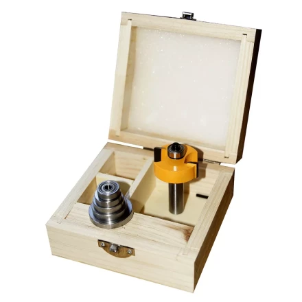 Набор фрез кромочных фальцевых 6 подшипников хвостовик 12 мм 46329 купить в Урае