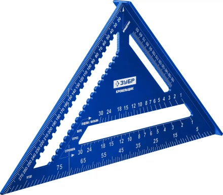 ЗУБР Кровельщик, 300 мм, 5-в-1, универсальный кровельный угольник, Профессионал (34391-30) купить в Урае