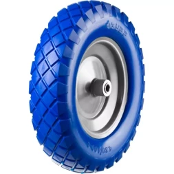 Колесо ЗУБР "ПРОФЕССИОНАЛ" полиуретановое, 380мм, посадочный размер 16мм 39912-2