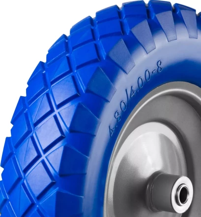 Колесо ЗУБР &quot;ПРОФЕССИОНАЛ&quot; полиуретановое, 380мм, посадочный размер 16мм 39912-2 купить в Урае