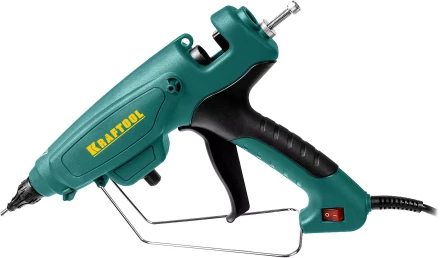Пистолет клеевой (термоклеящий) &quot;PRO&quot;, KRAFTOOL 06843-300-12, электр, двухкомп корпус, регулятор темп, выход клея 1,5 кг/час, d=12мм, 300Вт 06843-300-12 купить в Урае