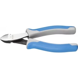 Бокорезы ЗУБР "ПРОФЕССИОНАЛ", хромоникелевая сталь, двухкомпонентная рукоятка, рез заподлицо, 115мм 22173-6-11