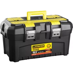 Ящик для инструмента "TITAN-19" пластиковый, STAYER 38016-19