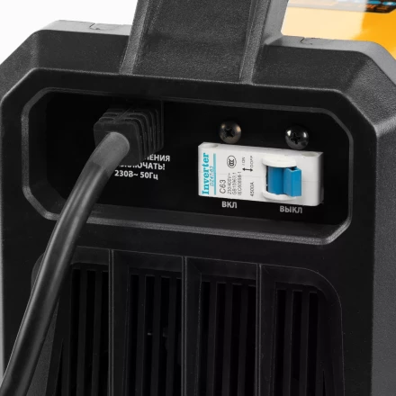 Аппарат инвертор. дуговой сварки DM-220 Standart, 220 А, ПВ 60%// Denzel 94326 купить в Урае